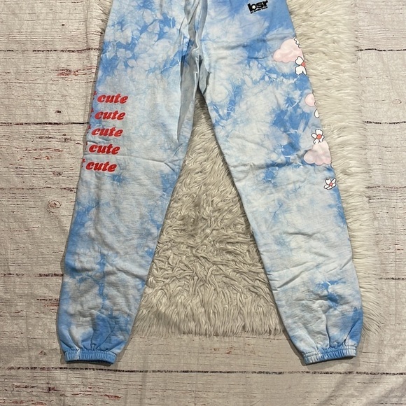 Boss Blue Tie-Dye Joggers - Picture 8 of 12